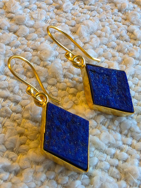 Gemajesty Lapis Lazuli Drop Earring