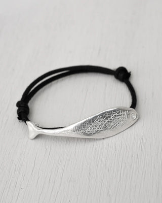 Pesci Che Volano Cefalo Silver Fish Bracelet