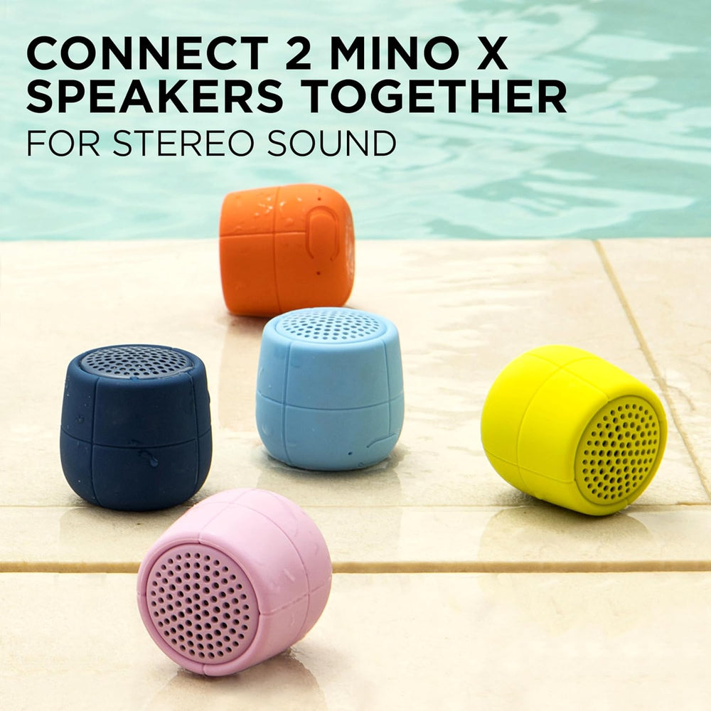 Lexon Mino X Bluetooth 3W Water Resistant Speaker Black