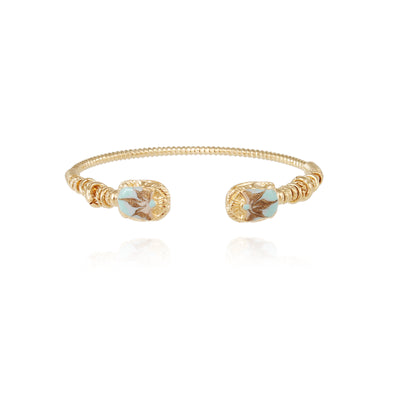 Gas Bijoux Duality Torsca Bracelet Blue Gold