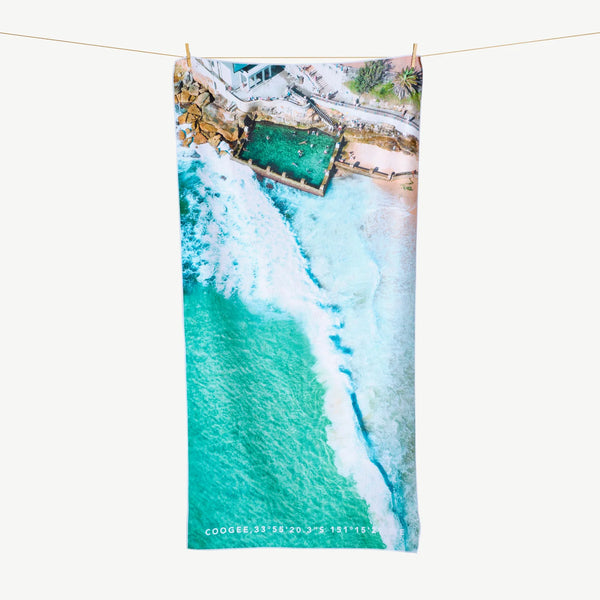 Destination Towels Coogee Clarity Sand Free Beach Towel