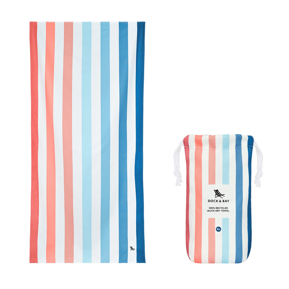 Dock and Bay Towels Summer Collection X-Large Sand to Sea