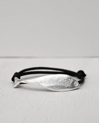 Pesci Che Volano Cefalo Silver Fish Bracelet