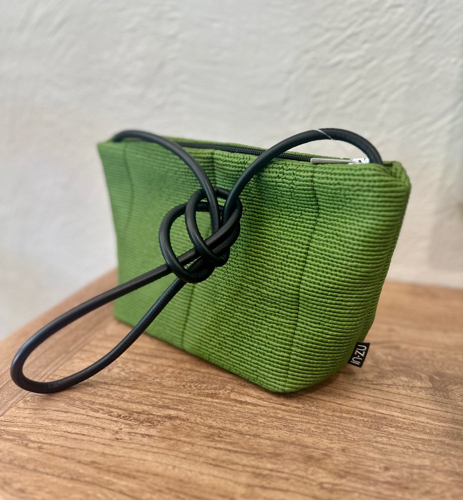 InZu Mouse Apple Green Quilt Crossbody Bag
