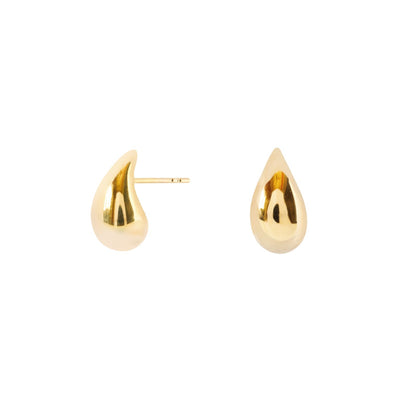 Gammie Gold Teardrop Stud Small Earring