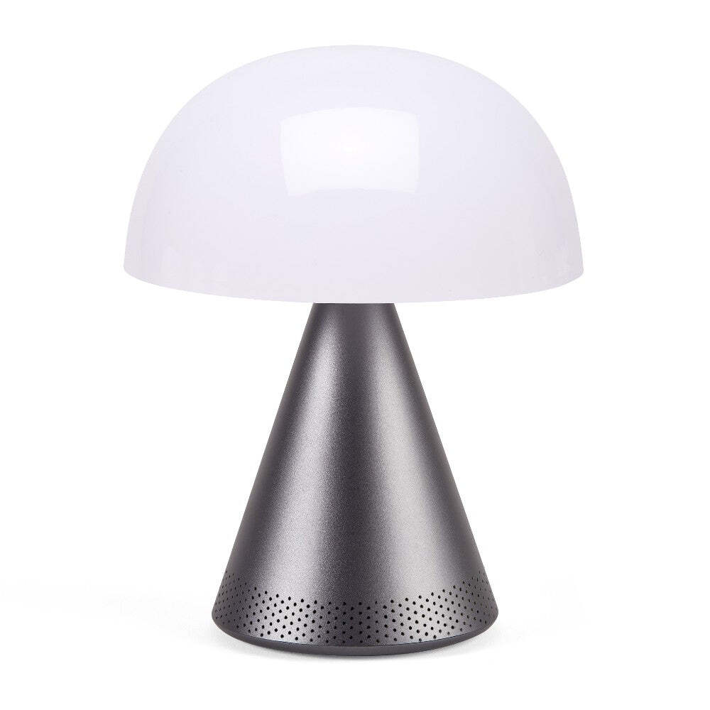 Lexon Mina Lamp Large Audio Gun Metal