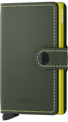 Secrid Miniwallet Matte Green Lime