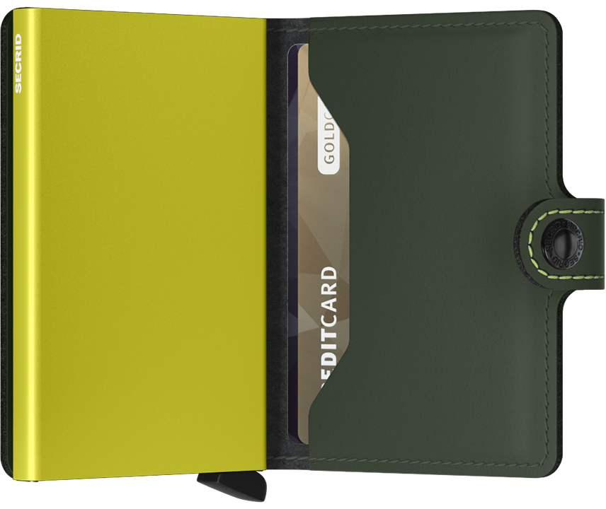 Secrid Miniwallet Matte Green Lime