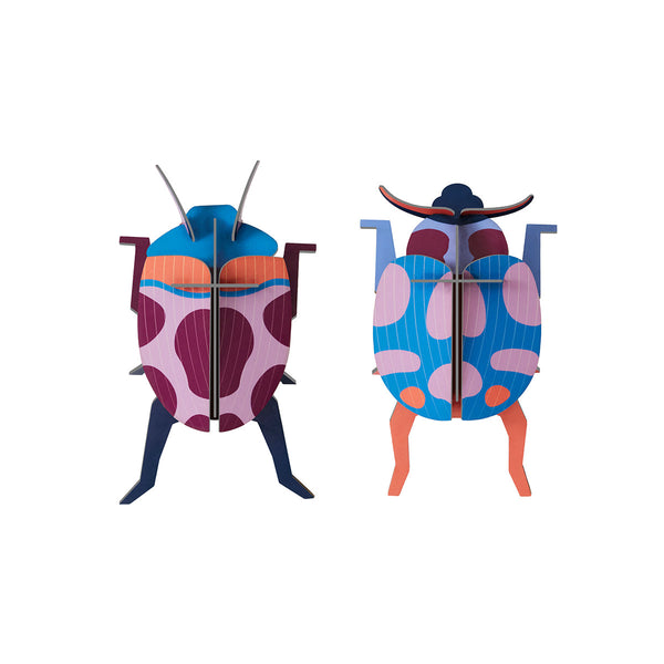 Studio Roof Paper Wall Art Coccinelle Couple Beetles