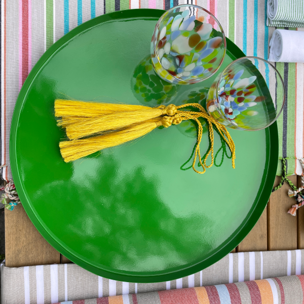 Carnival Homewares Green Serving Tray