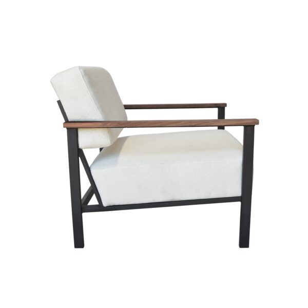 Darcy and Duke Hudson White Gusto Chair