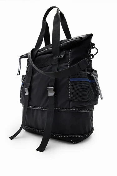 Desigual Multi Position Backpack Black