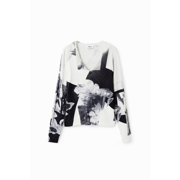 Desigual Fine Collage Pullover Knit