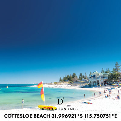 Destination Label Canvas Tote Cottesloe Patrol