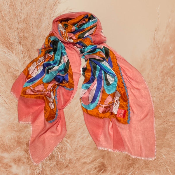 Erfurt Scarf Watermelon Silk Printed Scarf