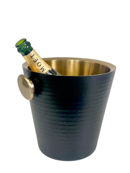 Flair Black and Gold Champagne Cooler