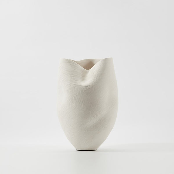 The Foundry House Morph Vase Ivory