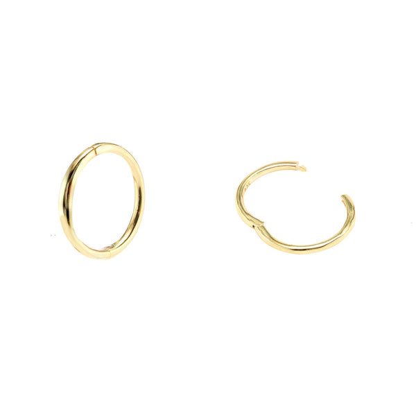 Gammie Gold Sleeper Hoop  Earring