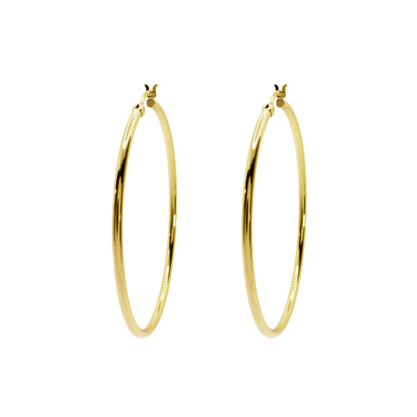 Gammie Gold Filled Fine Hoop Earring