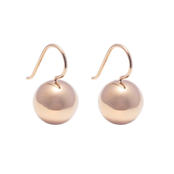 Gammie Gold Ball 12mm Drop Earring