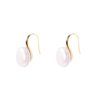 Gammie Pearl Gold  Earring