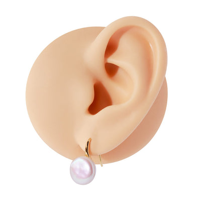 Gammie Pearl Gold  Earring