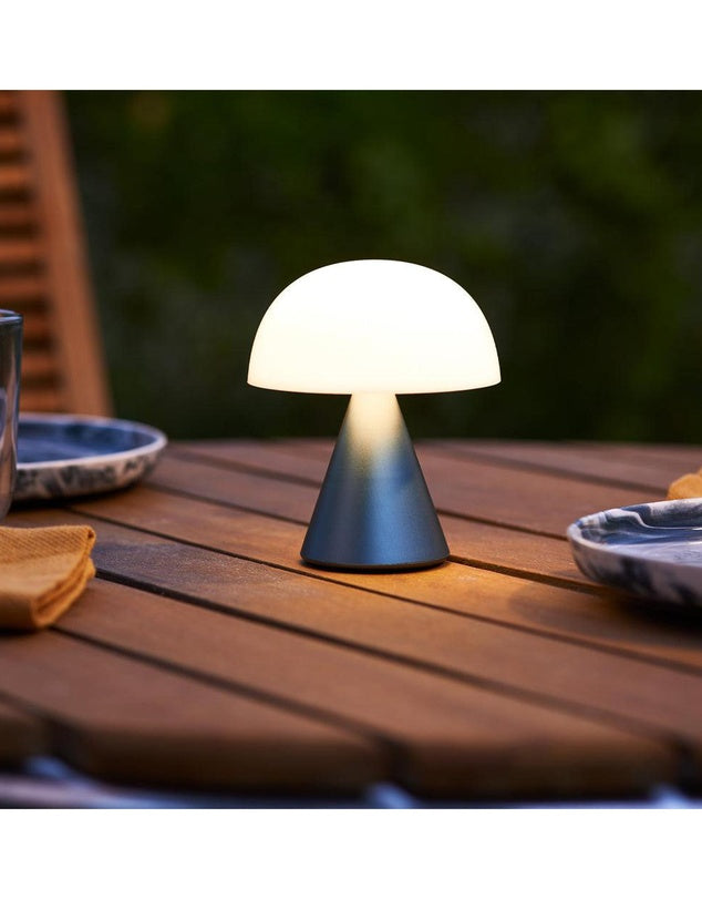 Lexon Mina Lamp Medium Dark Blue