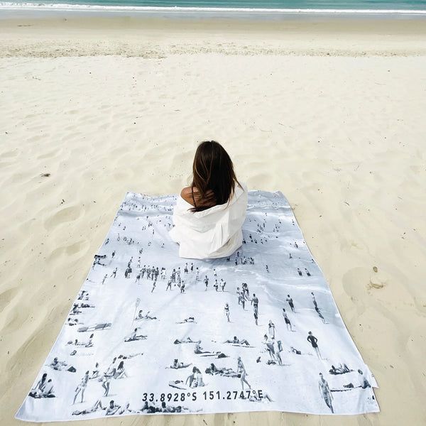 Destination Towels Beach Scene Extra Large Towel