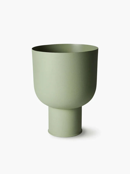 L&M Home Mona Curve Pot Sage