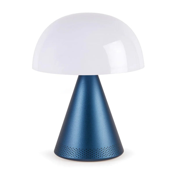 Lexon Mina Lamp Large Audio Dark Blue