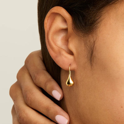 Najo Baby Tears Gold Earring