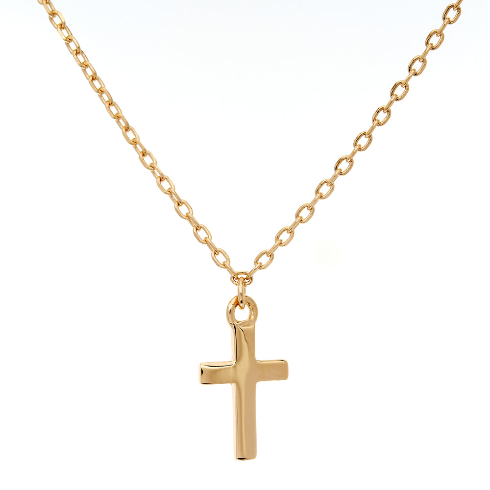 Gammie Gold Cross Necklace