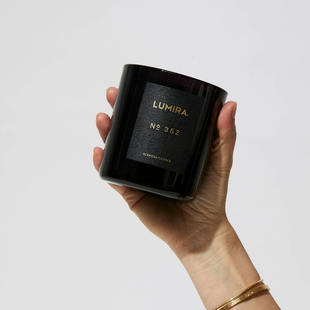 Lumira Glass Scented Candle No 352