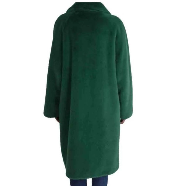 Palme Oversized Geen Faux Fur Coat