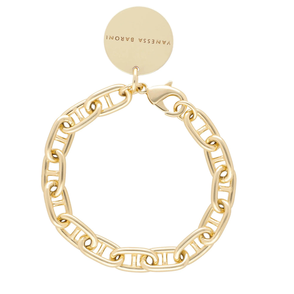 Vanessa Baroni Polo Gold Chain Bracelet