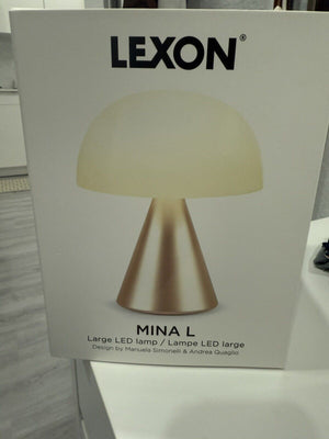 Lexon Mina Lamp Large Light Pink