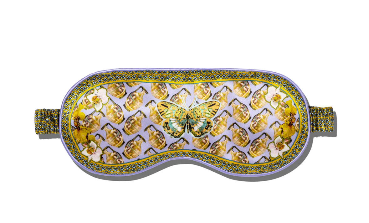 Slip Pure Silk Eye Mask Zodiac Aquarius