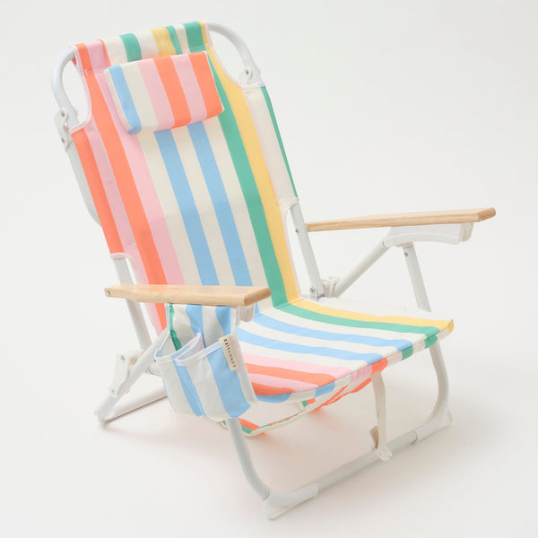 Sunnylife Beach Deluxe Folding Chair Utopia Multi