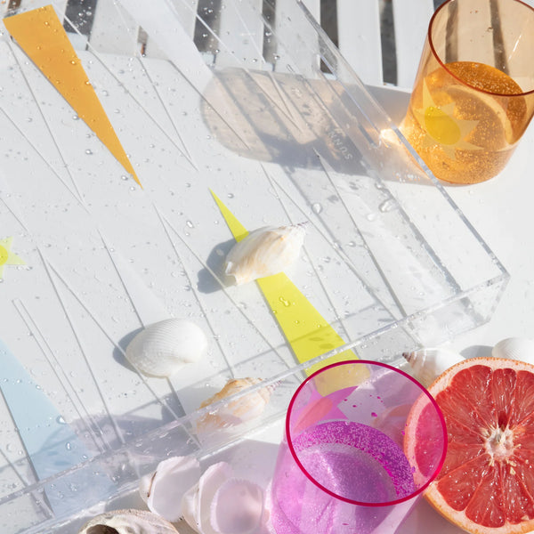 Sunnylife Poolside Highball Acrylic Tumblers