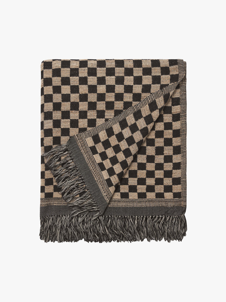 L&M Home Matteo Wool Silk Throw