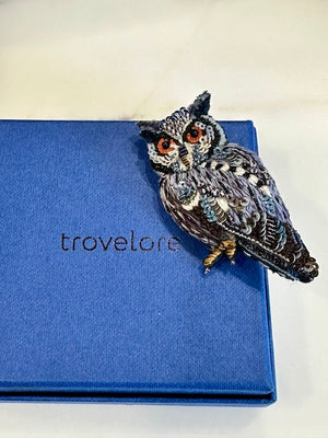 Trovelore Owl Brooch