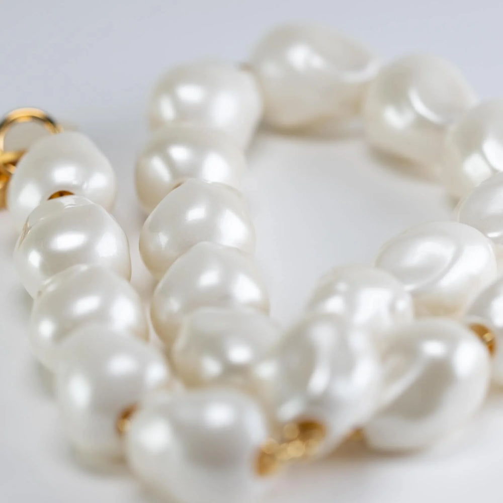 Vanessa Baroni Organic Pearl Bracelet