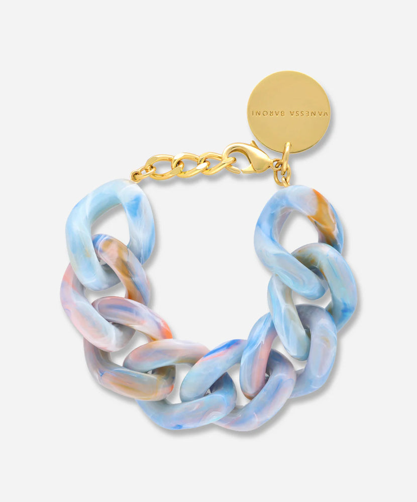 Vanessa Baroni Great Sea Wave Chain Bracelet