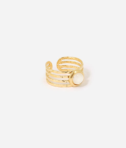 Zag Bijoux Maleya Ring Mother of Pearl