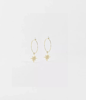 Zag Bijoux Magellan Gold Earring