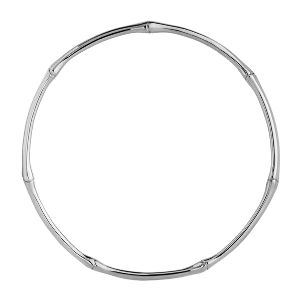 Najo Bamboo Silver Bangle