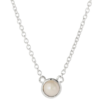 Najo Heavenly Pearl Silver Necklace