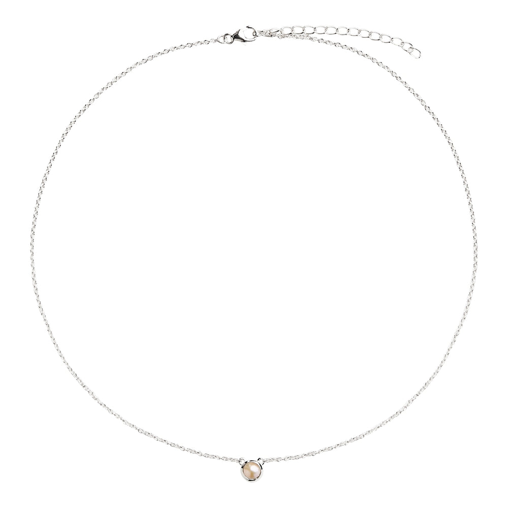 Najo Heavenly Pearl Silver Necklace