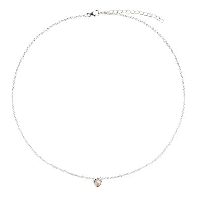 Najo Heavenly Pearl Silver Necklace