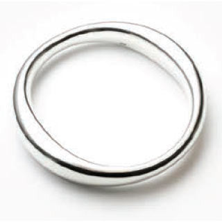 Bangle Najo, Sterling silver,Shaped Tube Bangle (Small-Medium) - NAJO - Jewellery - Paloma + Co Adelaide Boutique